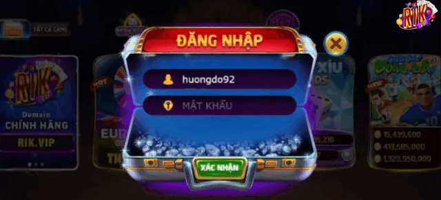 Đăng Nhập Rikvip